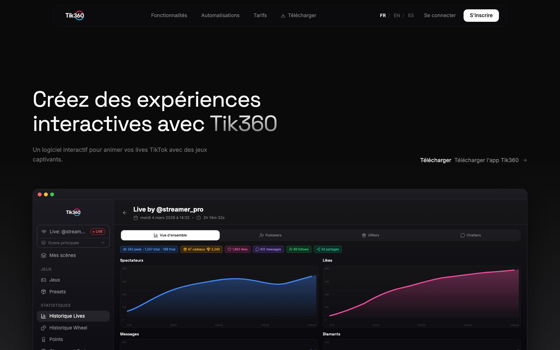 Aperçu de Tik360